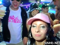 Uncensored gang bang delectation blowjob bare