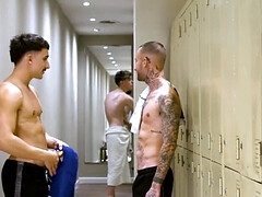 Verga grande, Negro, Ébano, Gay, Grupo, Hd, Sexo fuerte, Trio