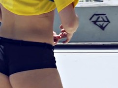 Leie, Im freien, Party, Reiten, Titten