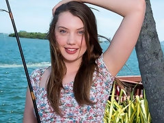Mignonne, Doigter, Béant, Branlette thaïlandaise, Masturbation, Jarretelles, Adolescente, Nénés