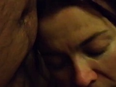 Greek cuckold slut Irina - Anal threesome in a sauna