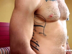 Amateur, Verga grande, Polla, Gay, Mascara, Masturbación, Solo