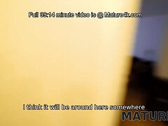 素人, デカ尻, デカパイ, フェラチオ, 茶髪の, バック, 熟年, 母