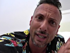 デカパイ, フェラチオ, 捕まる, ハードコア, レズビアン, 淫乱熟女, 三人, 妻