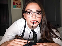 Chambre à dormir, Grosse bite, Sucer une bite, Brunette brune, Habillées, Branlette thaïlandaise, Léchez, Masturbation