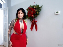 Christmas 3Some with Connie Perignon and Xwife Karen