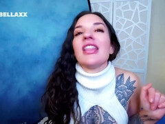 Leie, Braunhaarige, Vollbusig, Kehlenfick, Hd, Nippel, Orgasmus, Solo