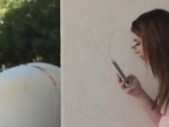 Morena, Sexo duro, Interracial, Al aire libre, Adolescente