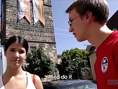 Amateur, Checa, Dinero, Pequeña, Público, Realidad, Adolescente, Esposa