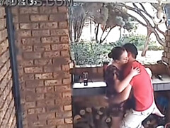 Stepmom Caught Fucking My Best Friend in Public - Homemade Outdoor Sex