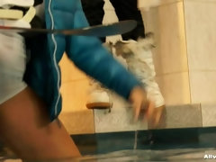 Pool, Unter wasser, Nass