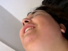 素人, ぽっちゃり, デカチン, フェラチオ, 茶髪の, イタリア人, 下着, 熟年