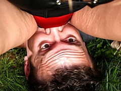 Leie, Blasen, Pummelig, Weibliche domination, Fetisch, Handjob, Hd, Öffentlich