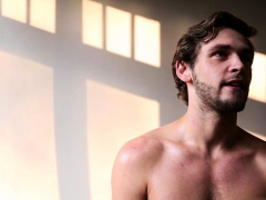 Sucer une bite, Fétiche, Homosexuelle, Masturbation, Muscle, De plein air, Réalité, Voyeur