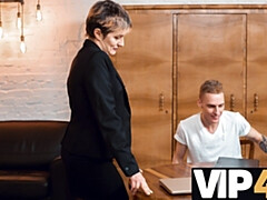 ブロンド, 毛深い, Hd, 熟年, ロシア人, ストッキング, 教師