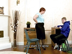 Sucer une bite, Femme couguar, Fétiche, Mature, Mère que j'aimerais baiser, Rousse roux, Russe, Professeur