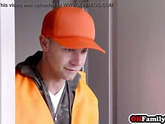 Teen stepsisters Avi Love and Latina teen Isabella Nice fucked by a stepbro