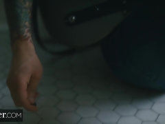 Bondage discipline sadomasochisme, Grote kont, Zwart, Pijpbeurt, Diep in de keel, Ondergoed, Kut duiken, Ruw