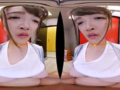 Time freeze: Blowjob, Japanese  Fetish VR Porn