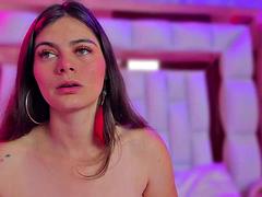 Nana, Gros seins, Blonde, Masturbation, Solo, Nénés, Jouets
