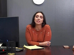お尻, デカ尻, デカチン, デカパイ, 茶髪の, 巨乳な, デブ, オフィス