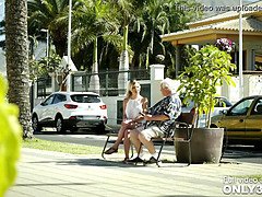 Hd, Naturelle, De plein air, Public, Chatte, Criant, Adolescente, Pute