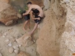 ビーチ, チン, 小柄, 公共