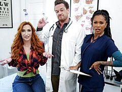 Grote kont, Grote lul, Grote mammen, Pijpbeurt, Arts, Interraciaal, Moeder die ik wil neuken, Roodharige vrouw