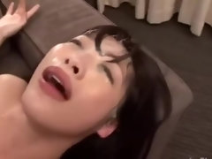 Asiatisch, Blasen, Viele männer bespritzen eine frau, Spermaladung, Fetisch, Gruppensex, Hardcore, Japanische massage