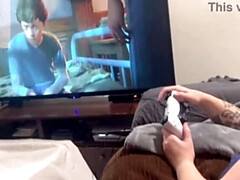 Enthousiasteling, Grote mammen, Blond, Masturbatie, Natuurlijke tieten, Kut duiken, Alleen, Tieten likken