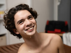 Rough sex after workout with cute Sam Ledger and Caleb Manning