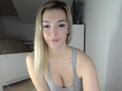 Amateur, Blonde, Masturbation, Solo, Webcam