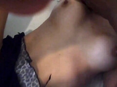 Leie, Grosser schwanz, Braunhaarige, Handjob, Hardcore, Latina, Dürr, Flotter dreier