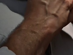 fetish trans babe cums