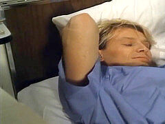 アメリカ人, フェラチオ, 医者, 毛深い, レトロ, ストッキング, 三人, ヴィンテージ