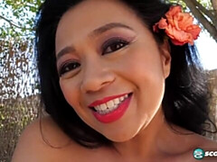 Leie, Braunhaarige, Fingern, Masturbation, Milf, Solo, Entkleiden, Titten