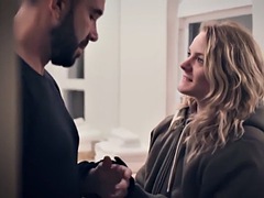 Chica, Rubia, Engañando, Peludo, Estrella porno, Seducido, Ducha