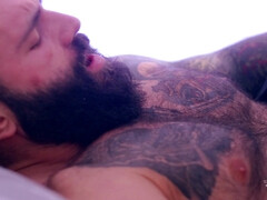 Спальня, Минет, Дилдо, Сперма на лице, Рыжие, Трансы, Короткая стрижка, Игрушки