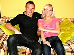 デカチン, ブロンド, フェラチオ, バック, 指いじり, 自然山雀, ロシア人, 靴下