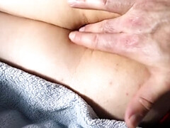 Papa, Fille, Doigter, Hd, Orgasme, Chatte, Adolescente, Nénés