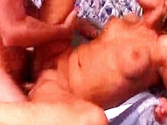 デカチン, フェラチオ, 茶髪の, イく瞬間, マッサージ, 裸, オッパイの, ヴィンテージ