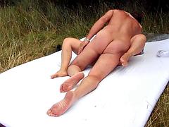 ぽっちゃり, フェラチオ, カップル, フィストファック, フランス人, 熟年, 淫乱熟女, おもちゃ