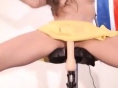 Braunhaarige, Masturbation, Solo, Jungendliche (18+), Spielzeuge