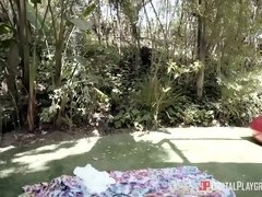 Tussi, Küssen, Lesbisch, Im freien, Muschi