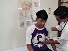 Enthousiasteling, Aziatisch, Seksspeelgoed, Arts, Homo, Mager, Speelgoed, Uniformpje