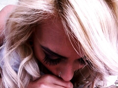 Grote lul, Blond, Pijpbeurt, Diep in de keel, Likken, Doordringend, Gezichtspunt, Tiener