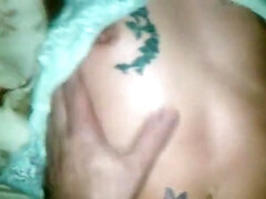 Amateur, Plantureuse, Naturelle, Mamelons, Orgasme, Pov, Chatte, Tatouage