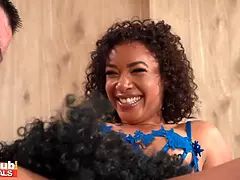 Tahlia Lane & Angelo Godshack get their tight pussies licked & creamed