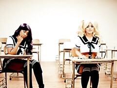 Culo grande, Penetracion con dedos, Besar, Lamidas, Masturbación, Coño, Estriptis, Tetas