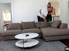 デカチン, デカパイ, フェラチオ, エロ熟女, Hd, 熟年, 淫乱熟女, 母